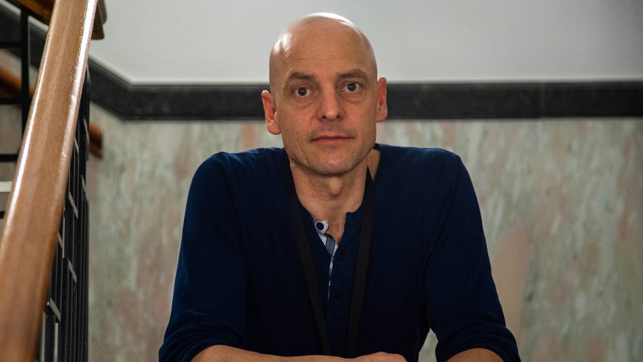 Lydtekniker Jens Dreyer i Konsertsystemer.