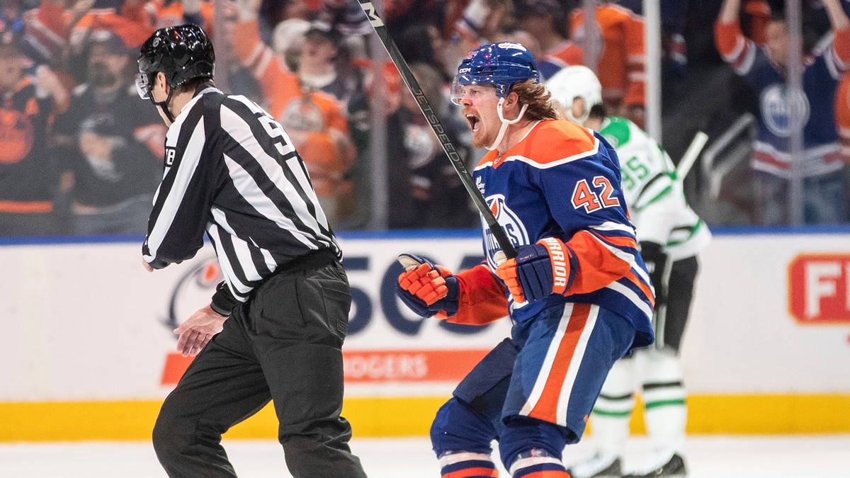 Edmonton Oilers ett steg nærmere Stanley Cup-finale