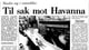 Faksimile: Stavanger Aftenblad / Stavanger Aftenblad Til sak mot Havanna, avisartikkel