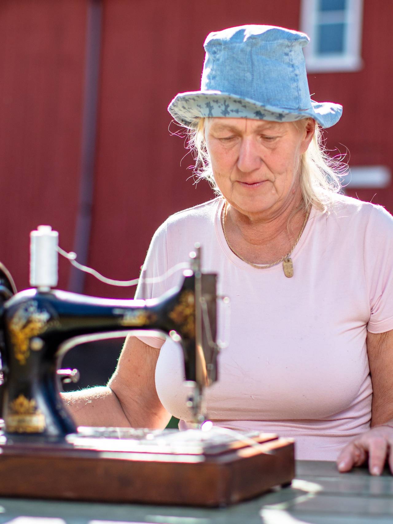 Heidi Persdatter Greiner Haaker på Farmen 2021.