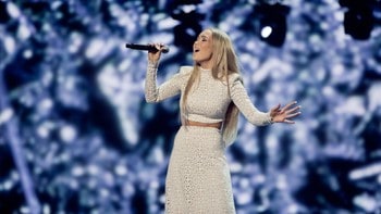 Agnete sings vinnerl & # xE5; ten & # xAB; Icebreaker & # xbb ;. In May she will represent Norway in the Eurovision Song Contest in Stockholm. 