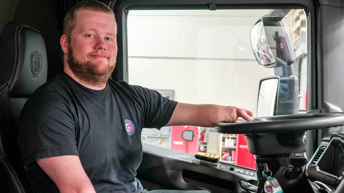 Lastebilsjåfør Ole Christian (23) mangler deler av armer og bein
