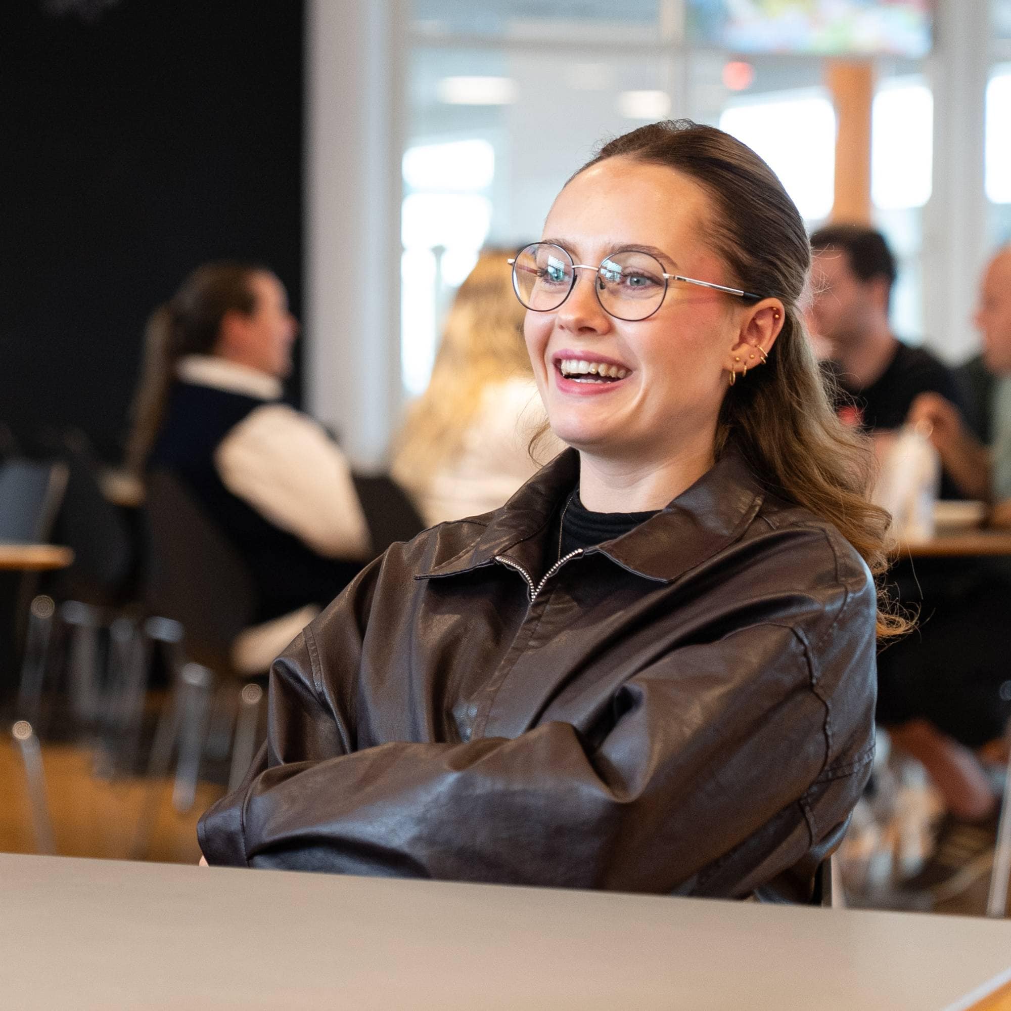 Studenter på maritim utdanning på USN Bakkenteigen