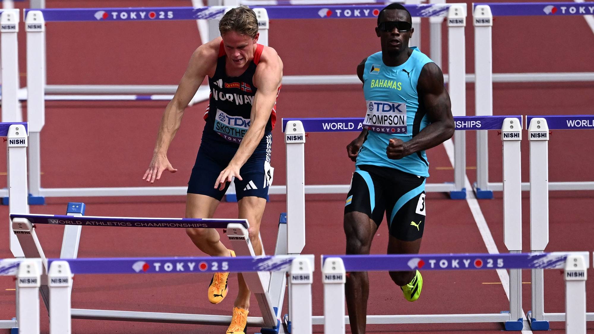 Sander Skotheim under VM i Tokyo i 2025.