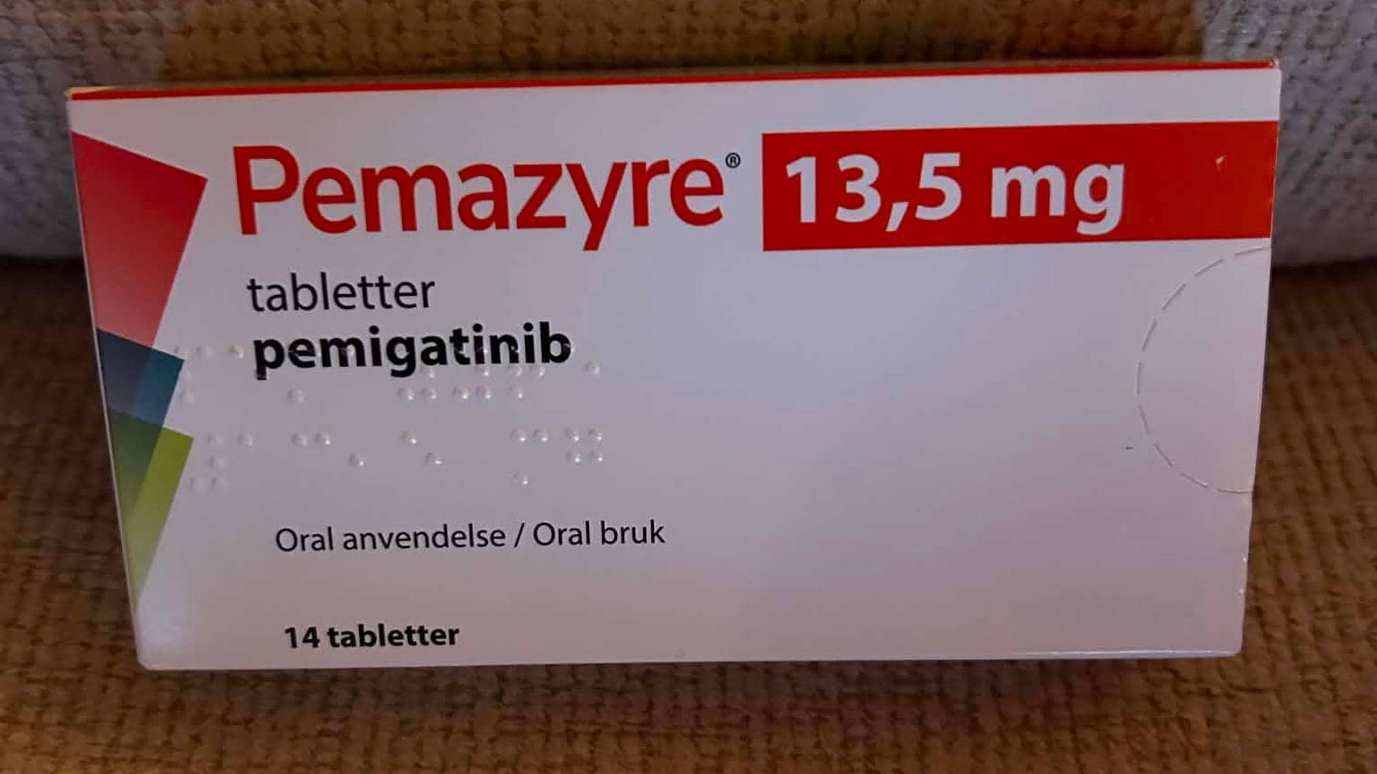 En pakke med medisiner