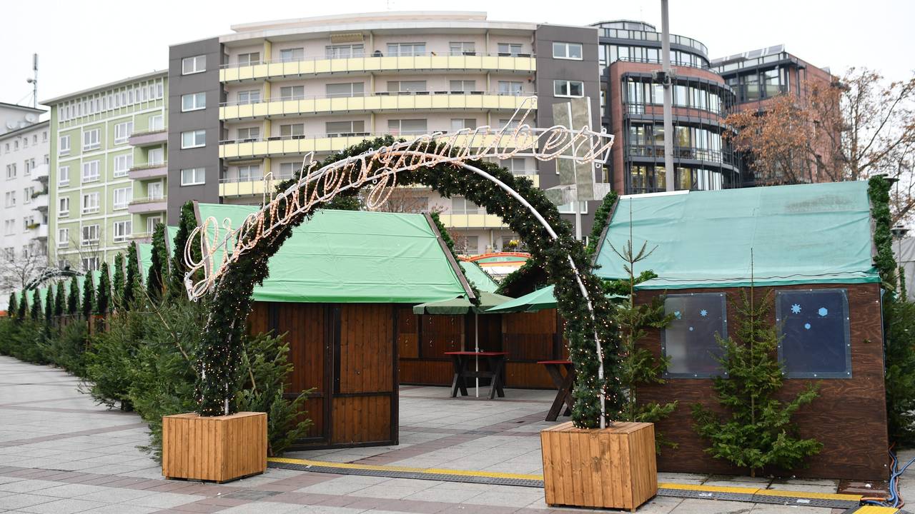 Julemarkedet i Ludwigshafen i Tyskland som var mål for et forsøk på terrorbombe fra en 12 år gammel gutt