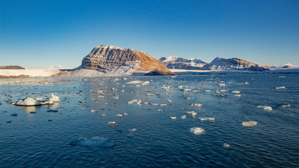 Rekordlite havis i Arktis i sommer