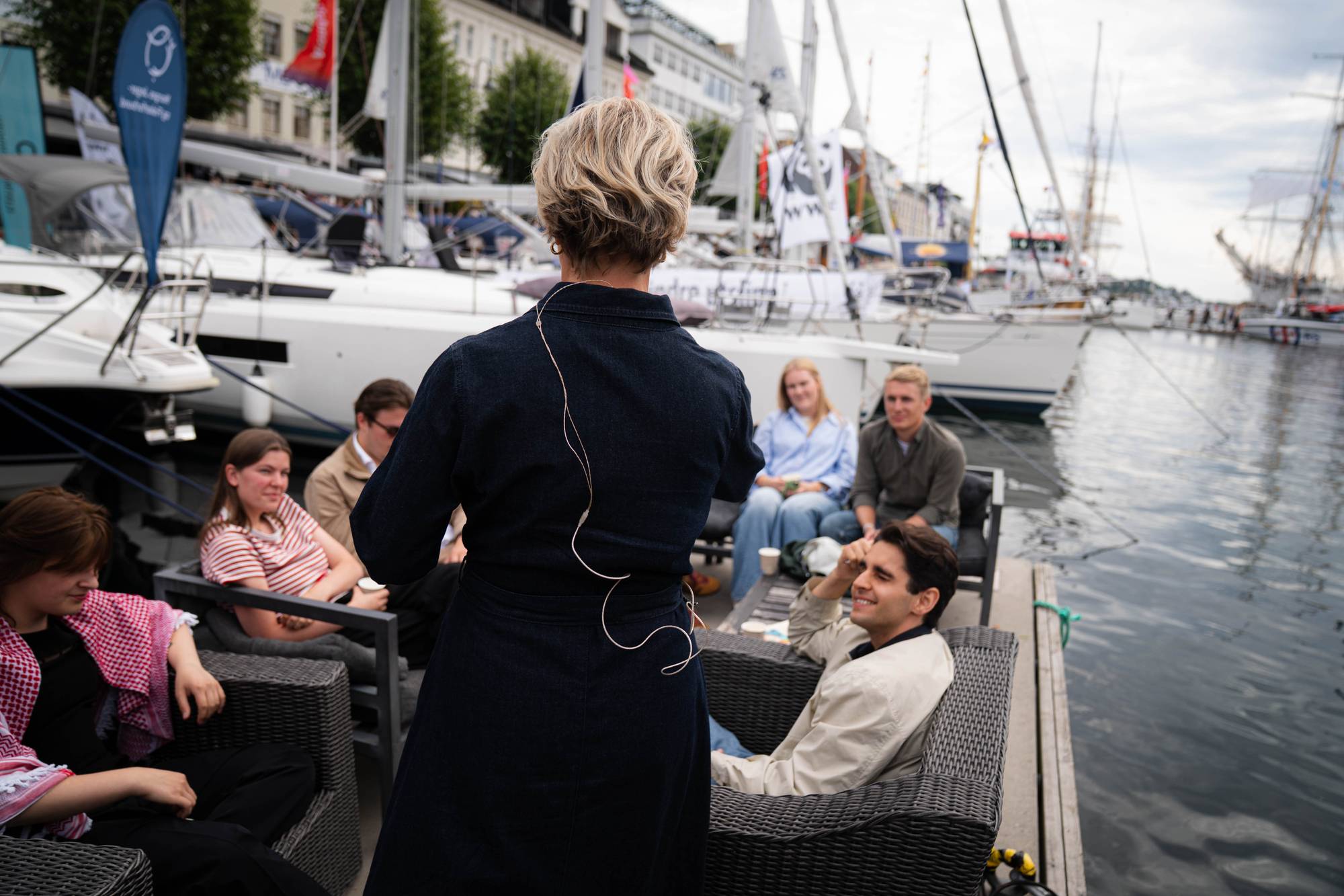 Ungdomspartilederne er klare for debatt i Arendal