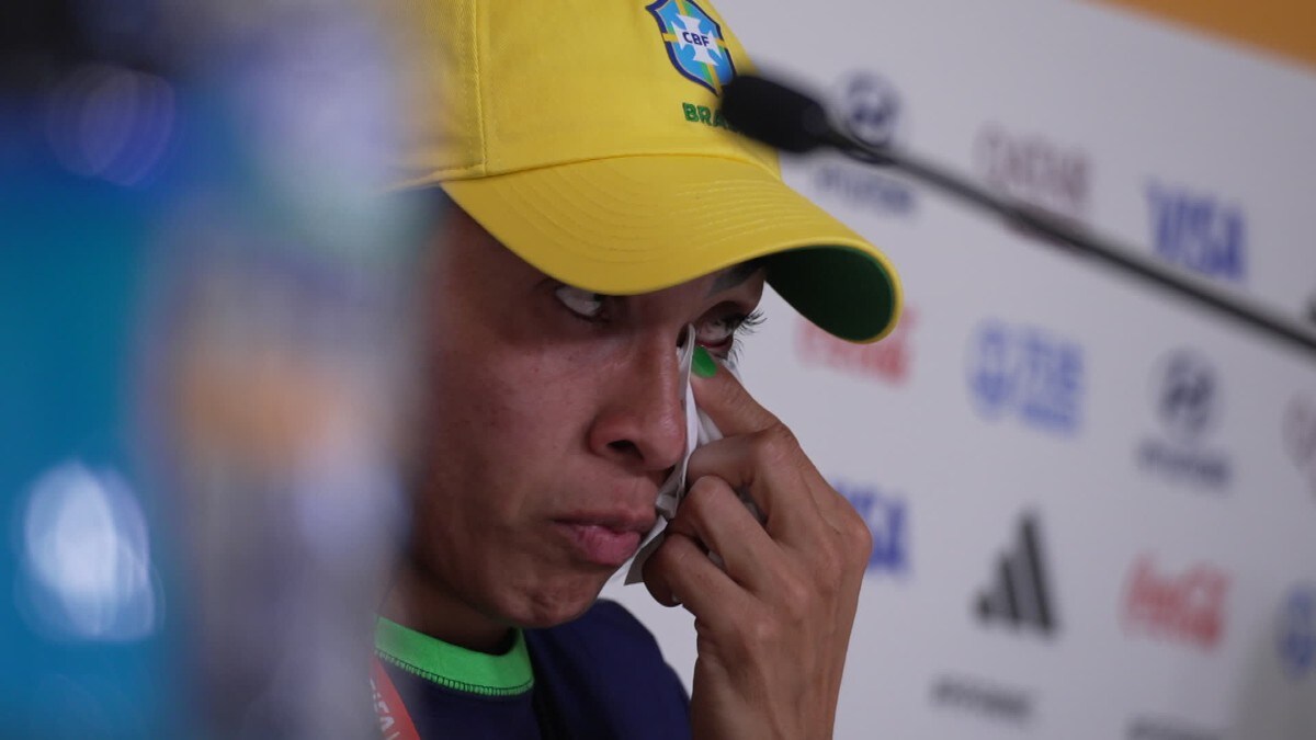 Brasiliansk legende i tårer etter spørsmål: – Ingen som trudde dette var mogleg