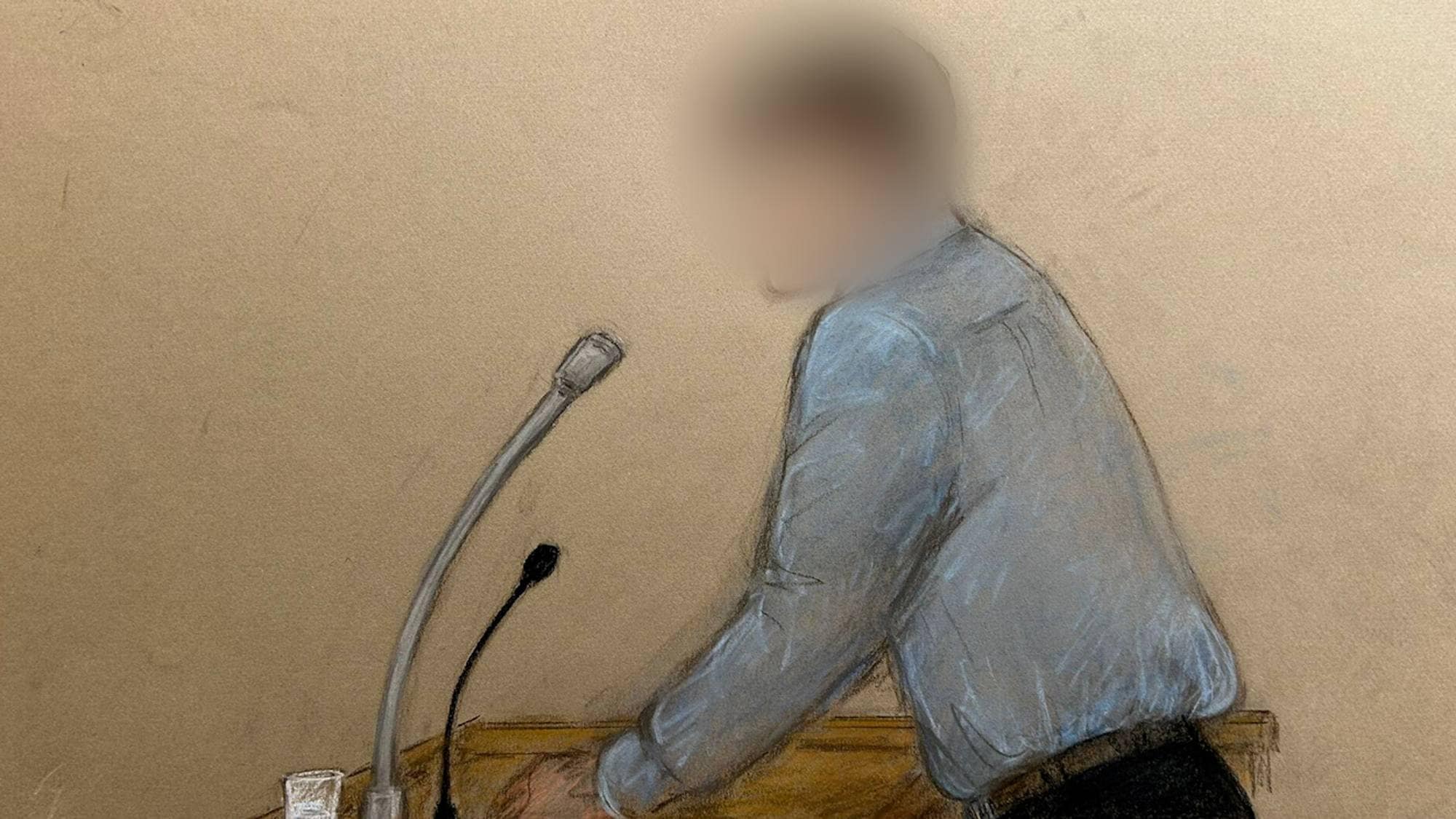 Rettsak i London, dert tiltalt 19 åring forklaret seg.
