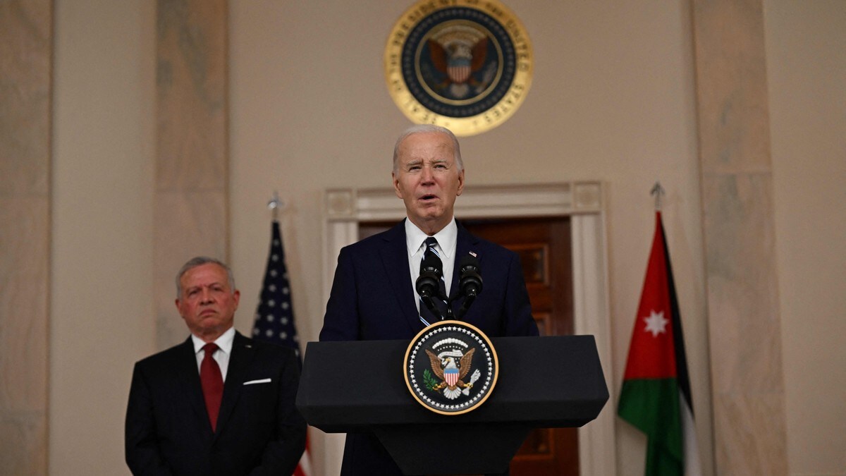 Biden: USA jobber for gisselavtale og våpenhvile