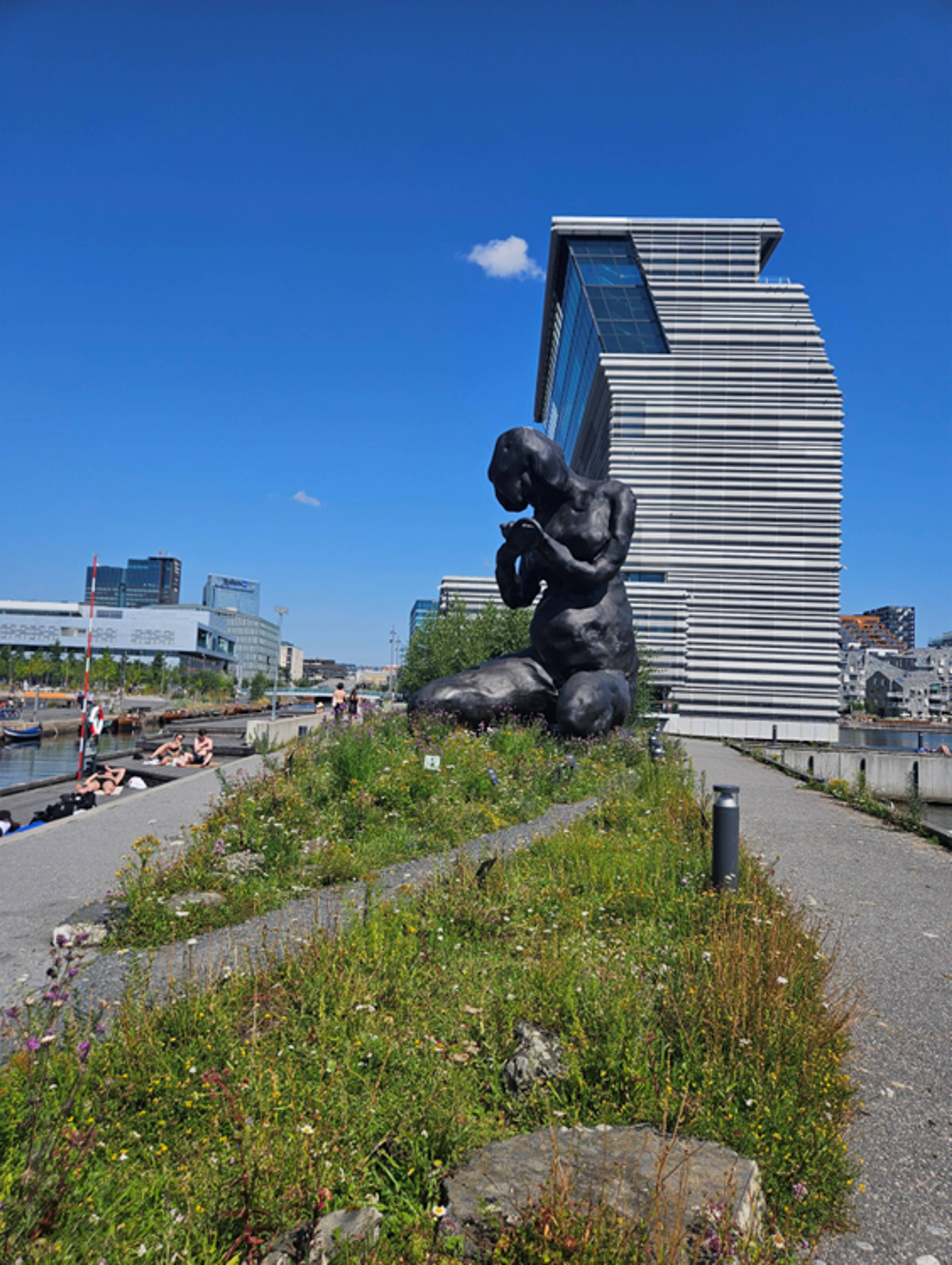 Blomstereng, skulptur, Munchmuseet