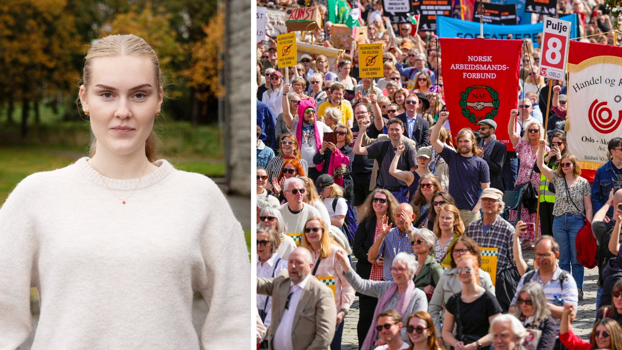 Ingrid Olina Hovland vil ikke at vi skal ha fri 1. mai