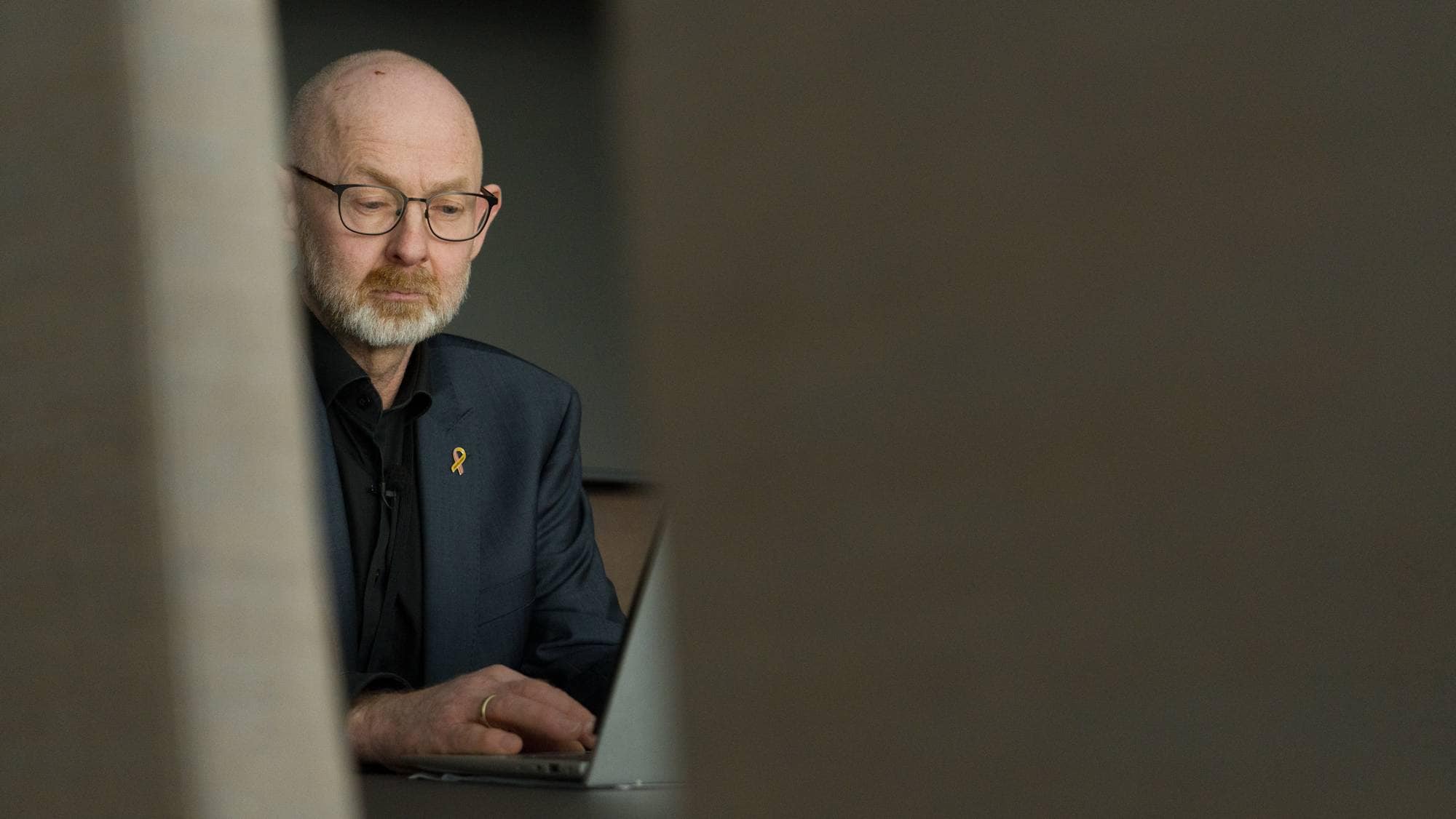 Bilde av fylkeslege Sigmund Skei