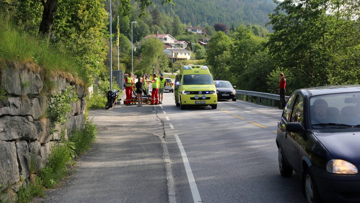 Moped Køyrde I Bil Nrk Vestland 