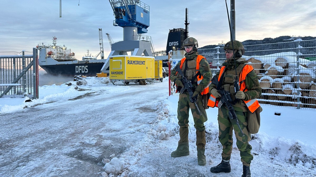 Norsk luftvern med mannskap fra Ørland er klare i Polen