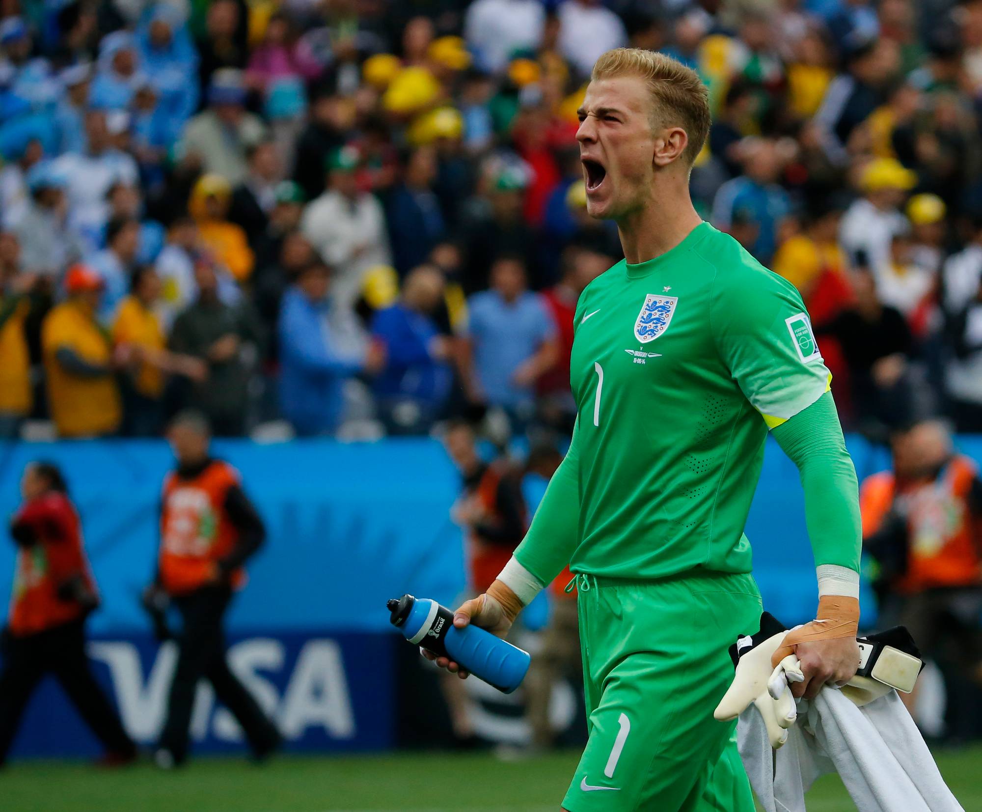 Joe Hart fra VM i 2014.