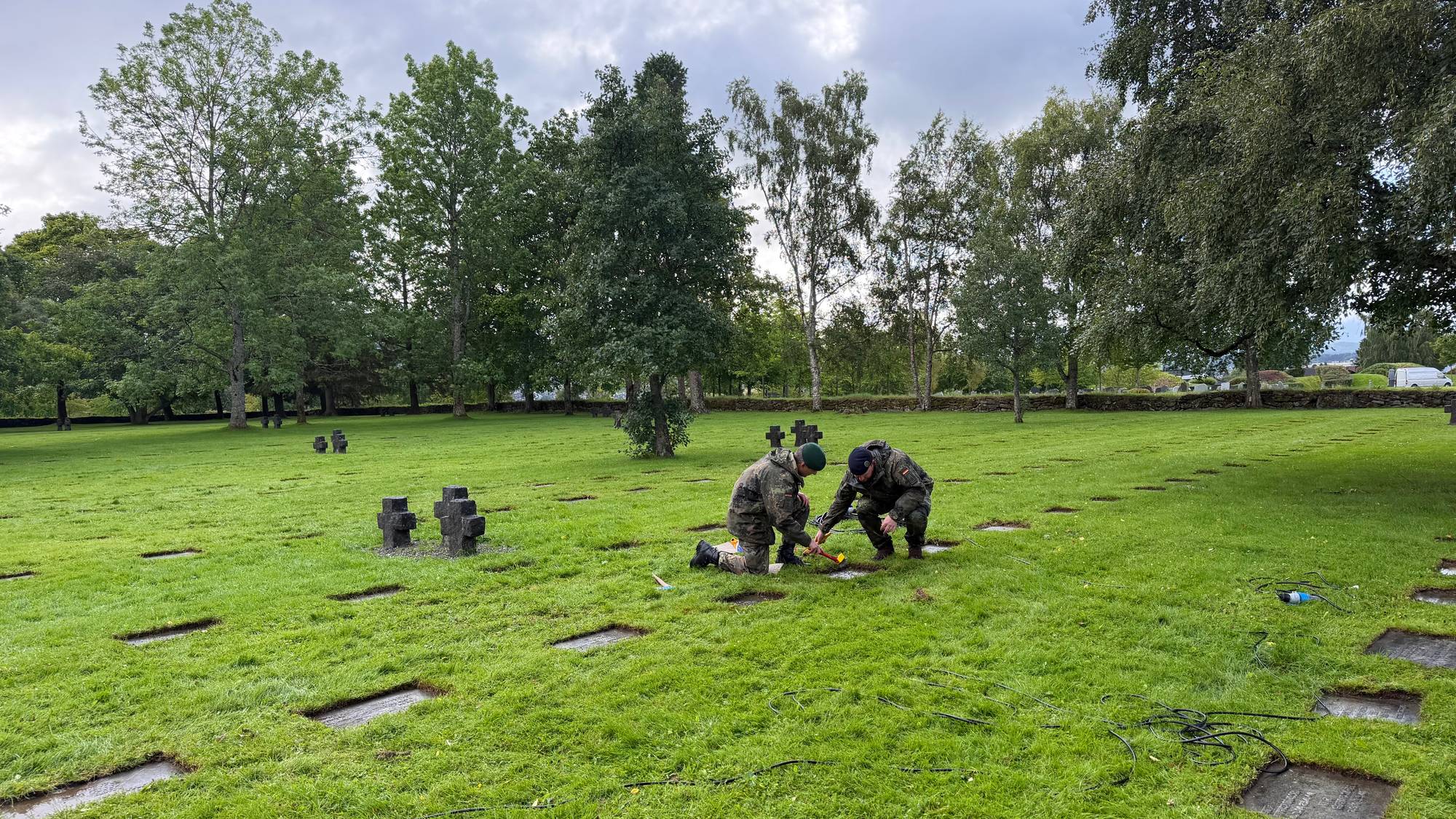 Tyske soldater på Havstein