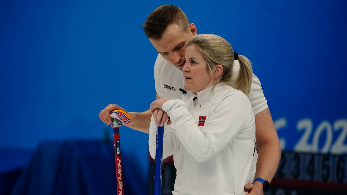 Norges curlingpar slo tilbake i VM – seier over New Zealand