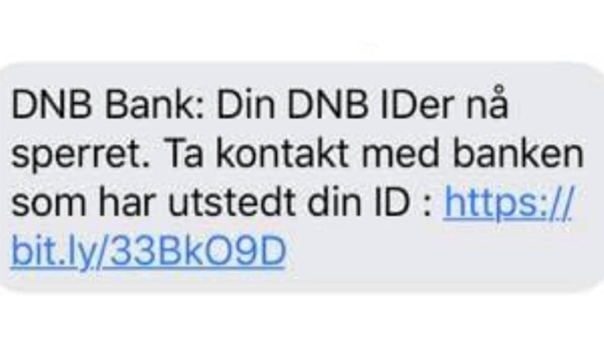 Dnb Advarer Mot Svindel Nrk Vestfold Og Telemark Lokale Nyheter Tv Og Radio 