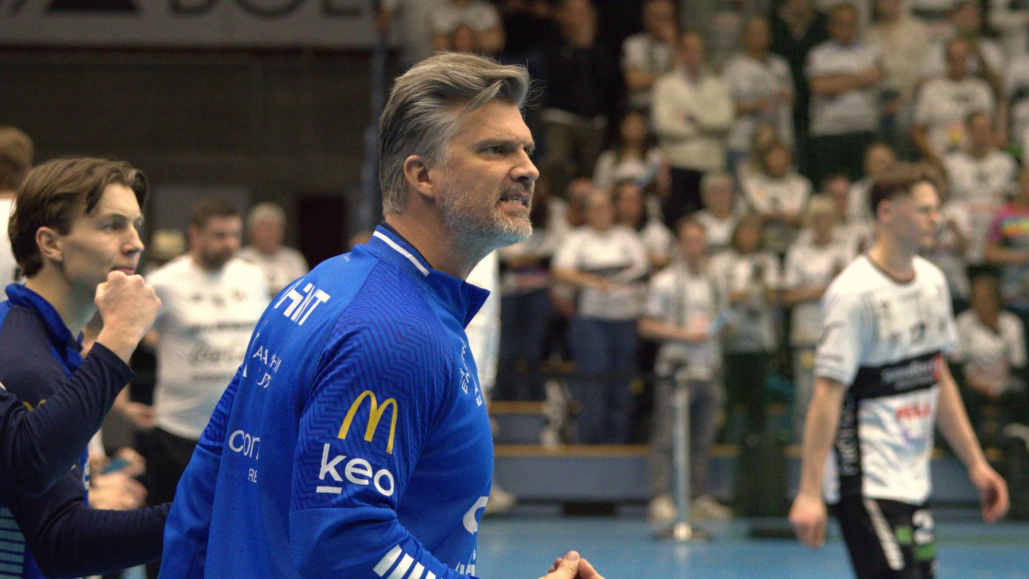 En trener på sidelinja