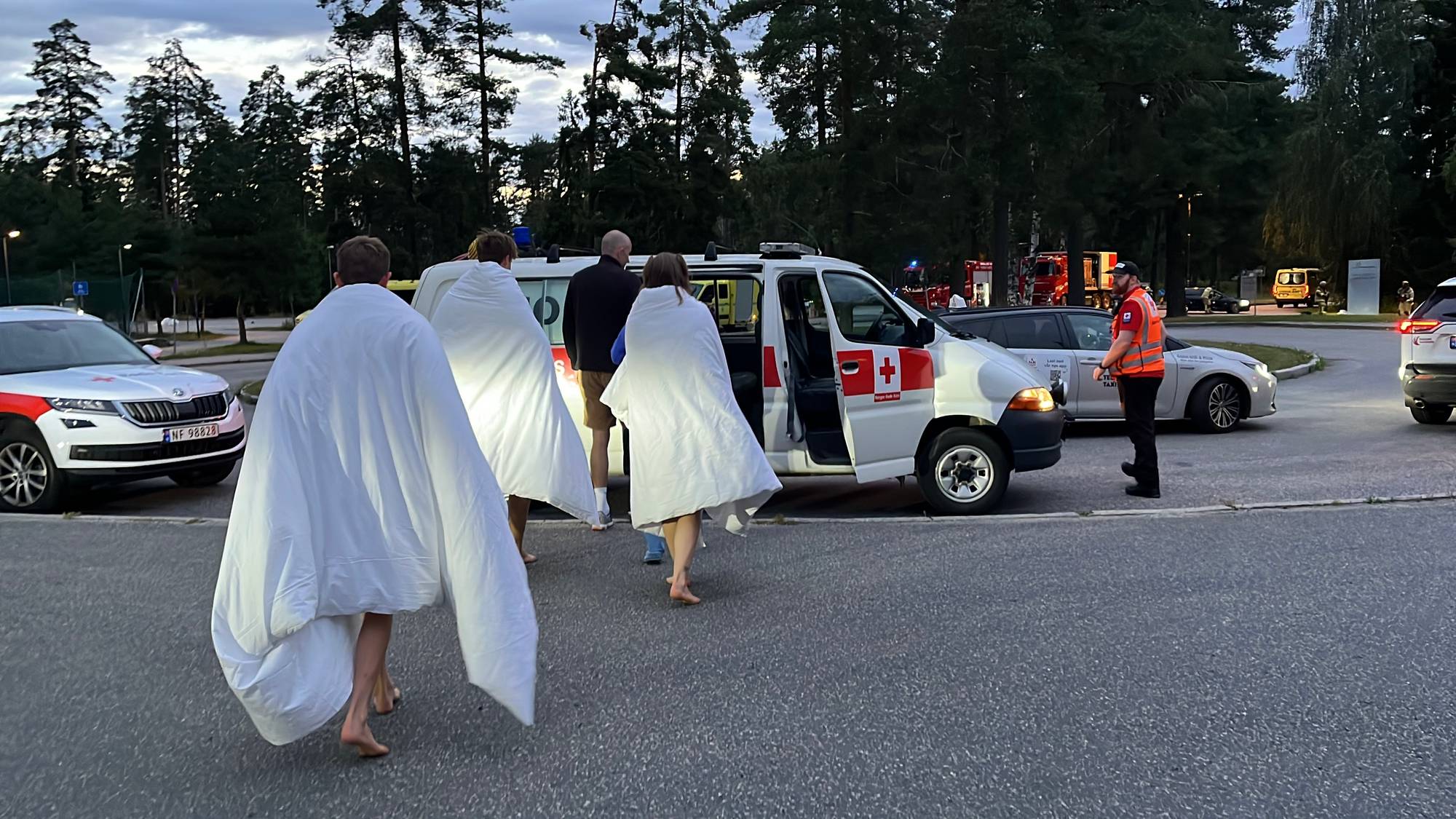 Evakuering skien fritidspark 