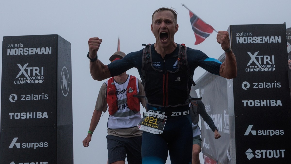 Kristian Grue vant «Verdens tøffeste triatlon»