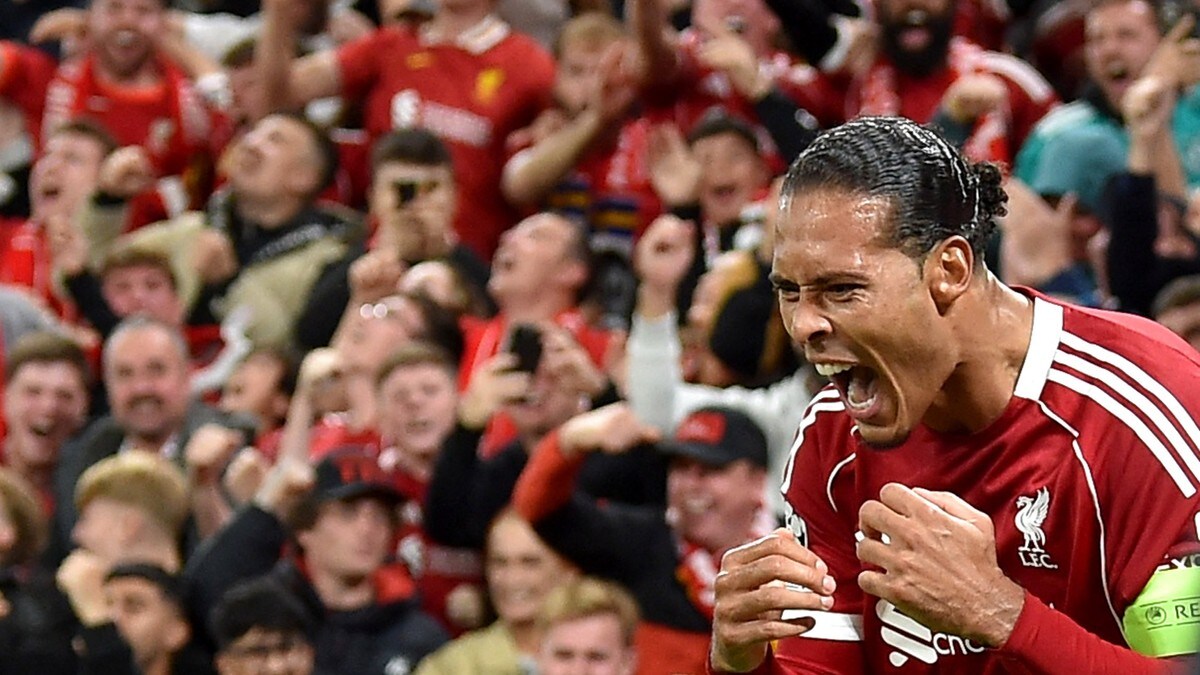 Van Dijk reddet Liverpool på overtid
