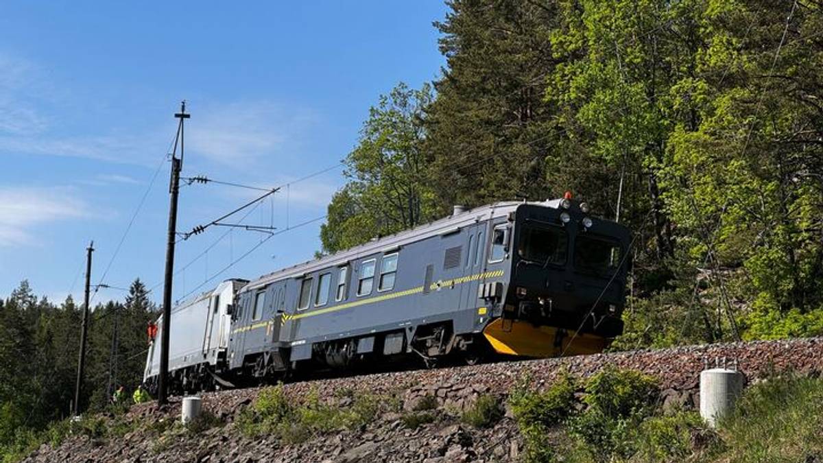 Sørlandsbanen stengt til og med torsdag