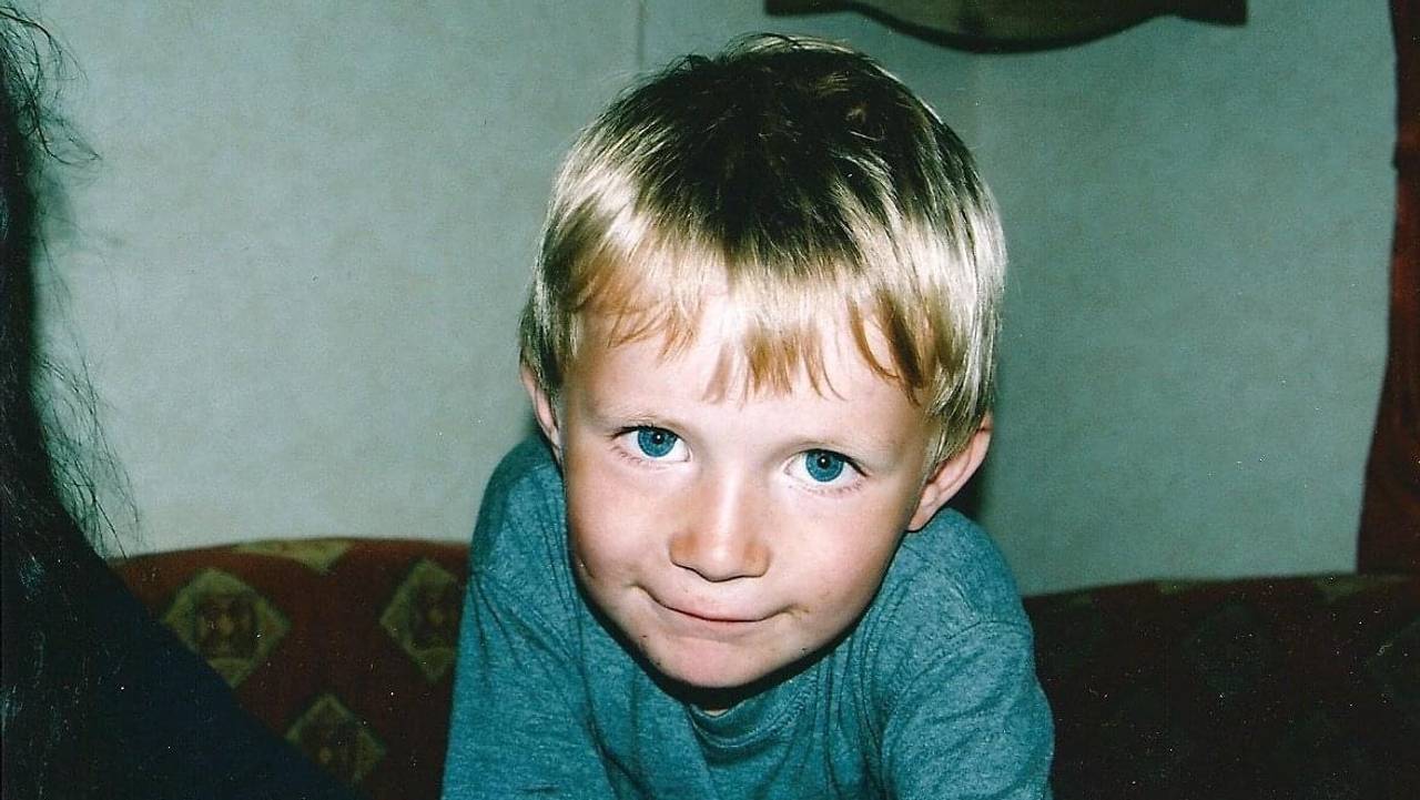 Eleah Sophie Winther som liten gutt.