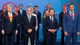 Jonathan Ernst / REUTERS USAs president Donald Trump (t.v.) sammen med blant annet Spanias statsminister Pedro Sanchez (t.h.), Storbritannias statsminister Keir Starmer og Sveriges statsminister Ulf Kristersson. Ankara, Tyrkia 8. juli.