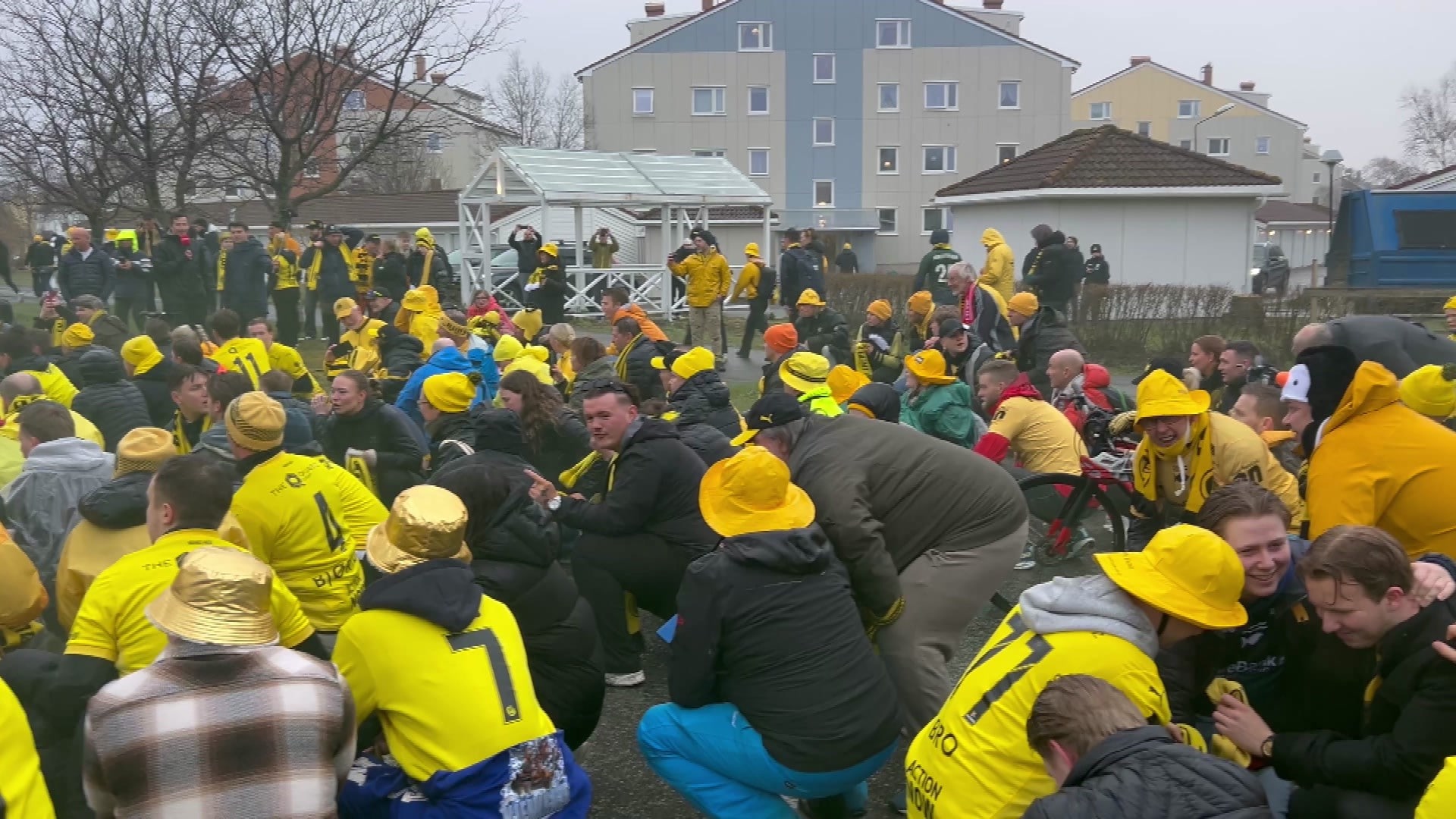 Glimt-supporterne før kamp