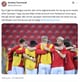 Grafikk: X.com Et innlegg på twitter med bilde av en spillergruppe