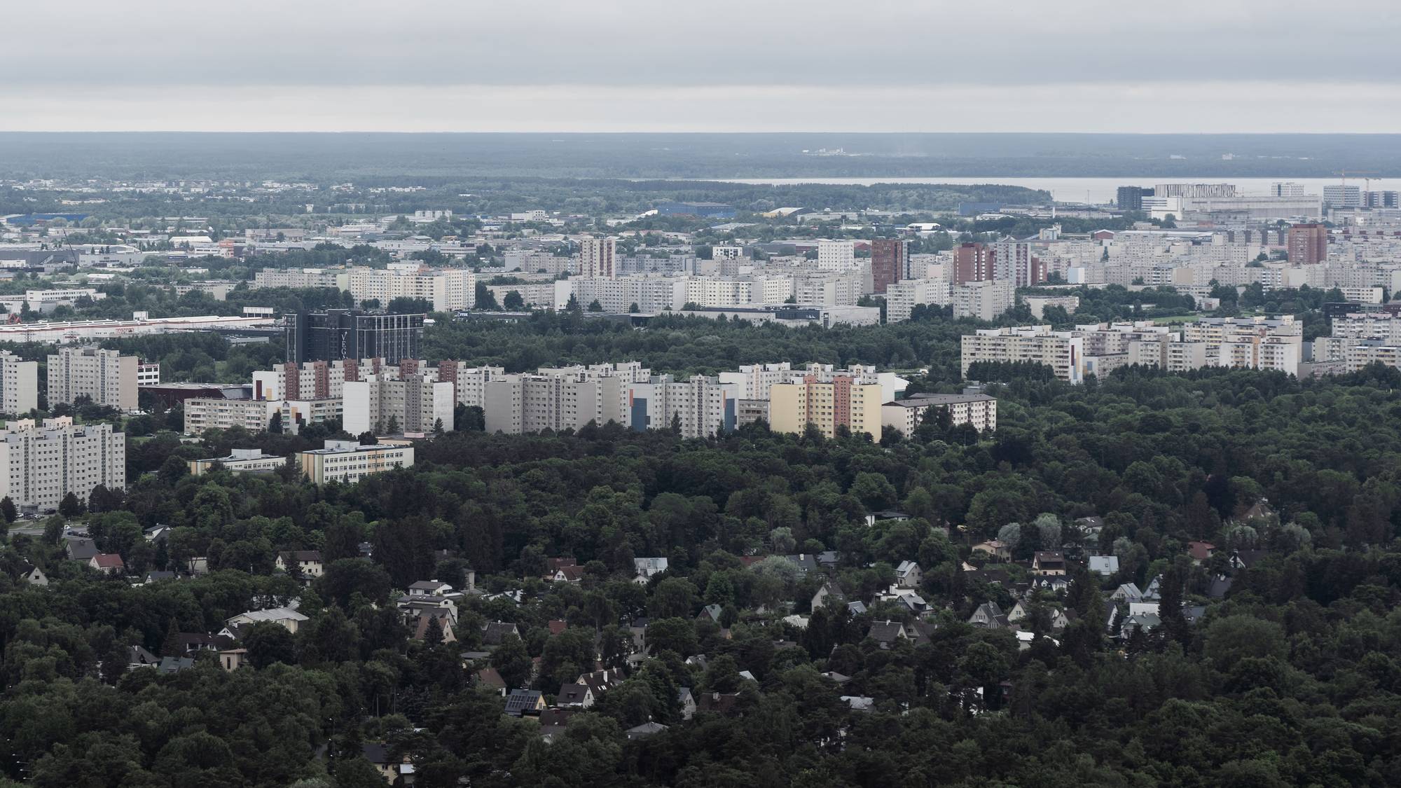 Oversiktsbilde fra Tallinn