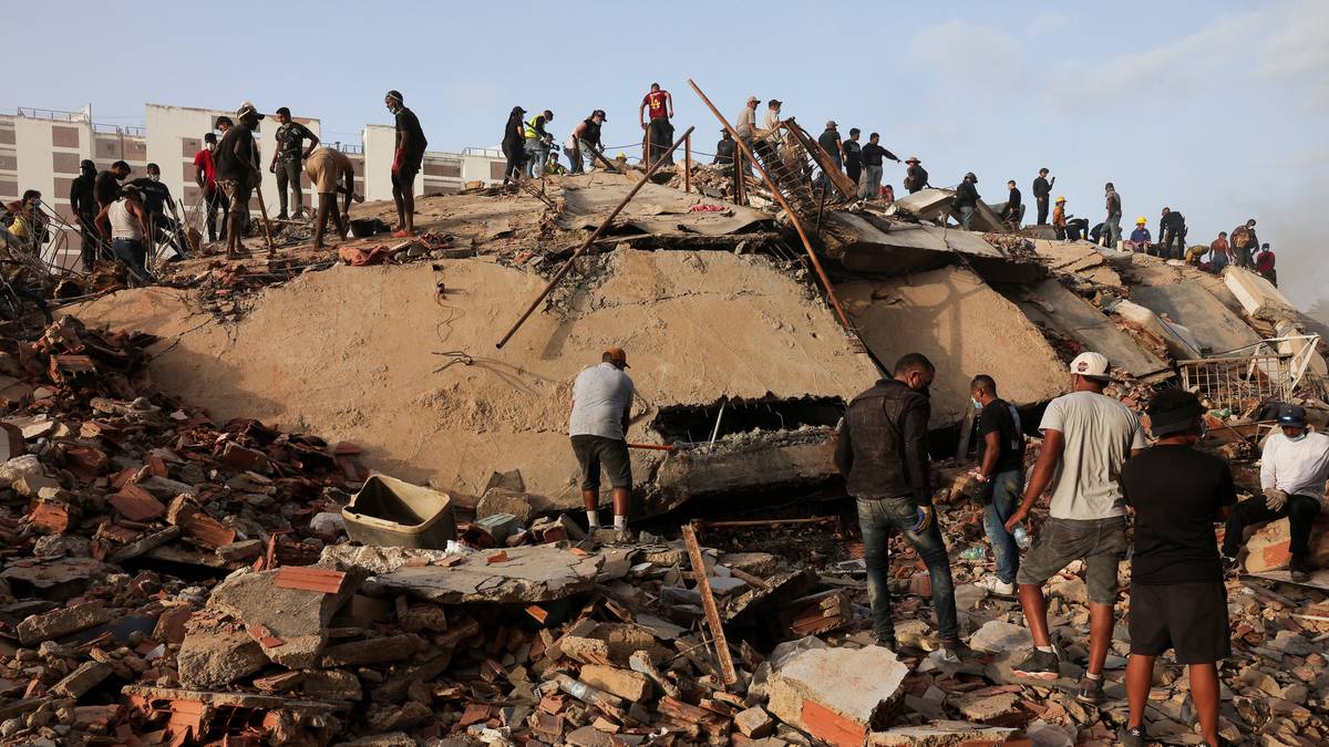 Se de enorme ødeleggelsene etter jordskjelvene i Venezuela