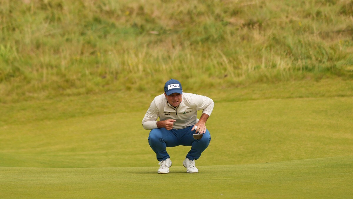 Reitan med sterk lørdagsrunde i British Open – Hovland sliter