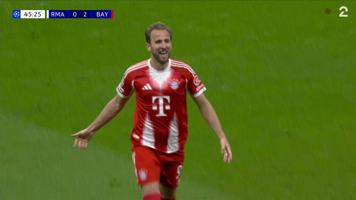 Kane og Diaz straffa Real Madrid – gav Bayern draumeutgangspunkt i kvartfinalen i Meisterligaen