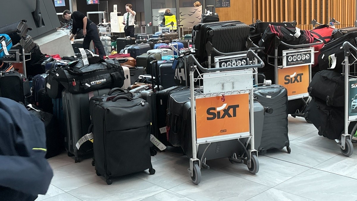 Bagasjeproblem fører til kø på Flesland