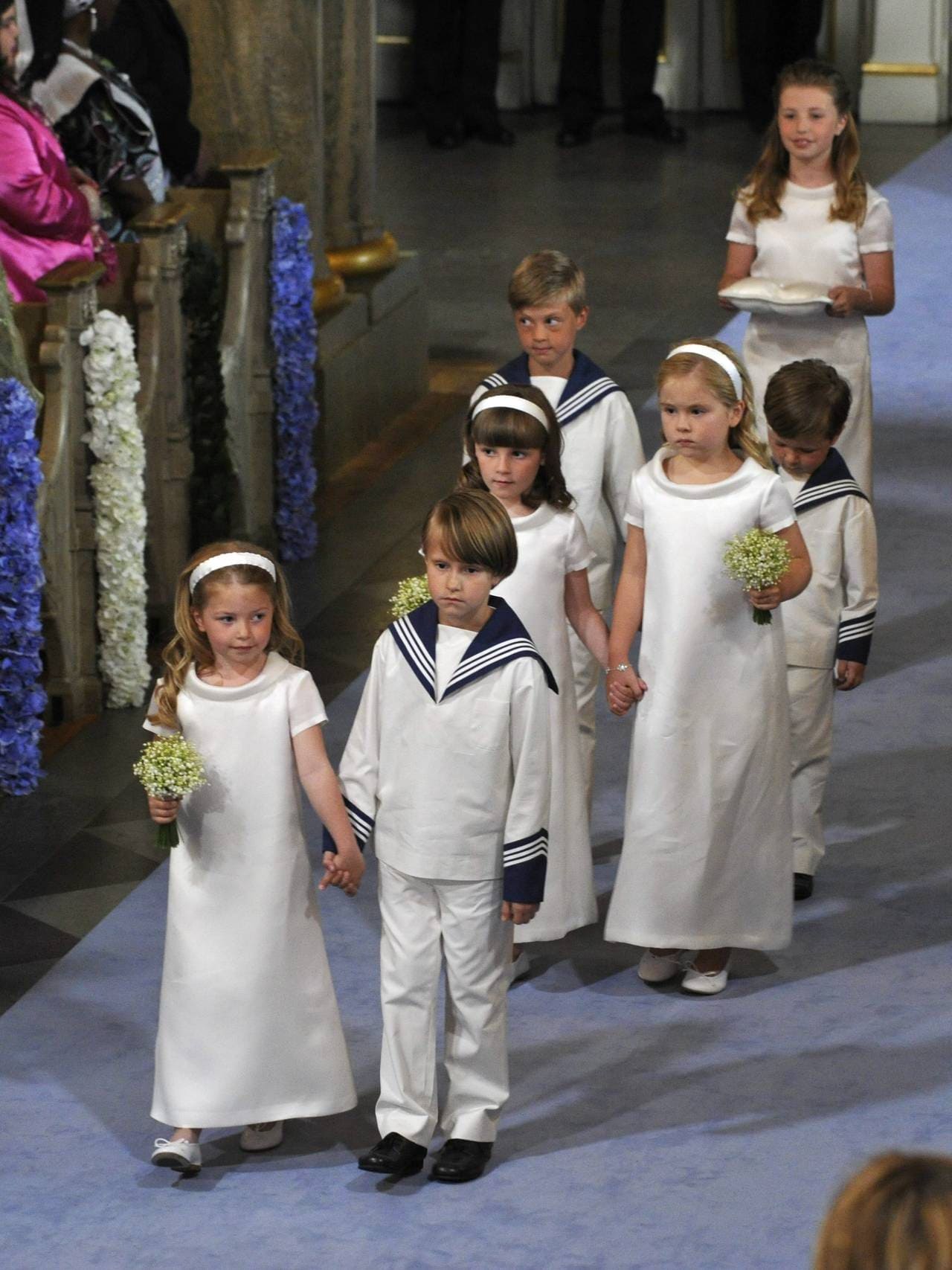 Prinsesse Ingrid Alexandra er brudepike i kronprinsesse Victorias bryllup