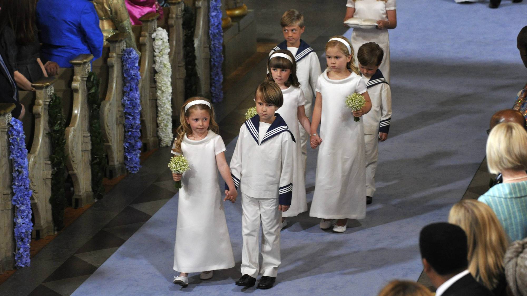 Prinsesse Ingrid Alexandra er brudepike i kronprinsesse Victorias bryllup