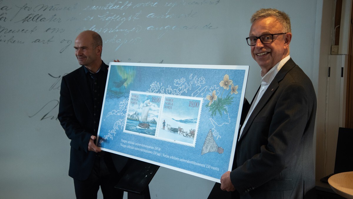 Posten hedrer Tromsø museums 150-årsjubileum med to unike frimerker