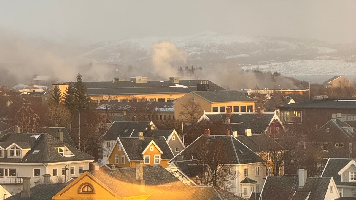 Røykutvikling på flyplassen – ber folk i Bodø holde vinduene igjen