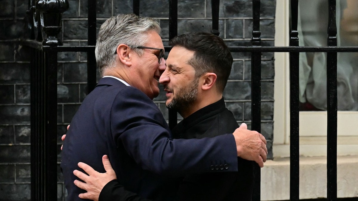 Zelenskyjs heseblesende uke avsluttes i London