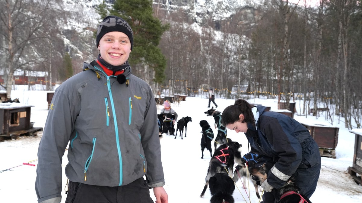 – Jeg kjenner ingen andre gutter som driver med hundekjøring