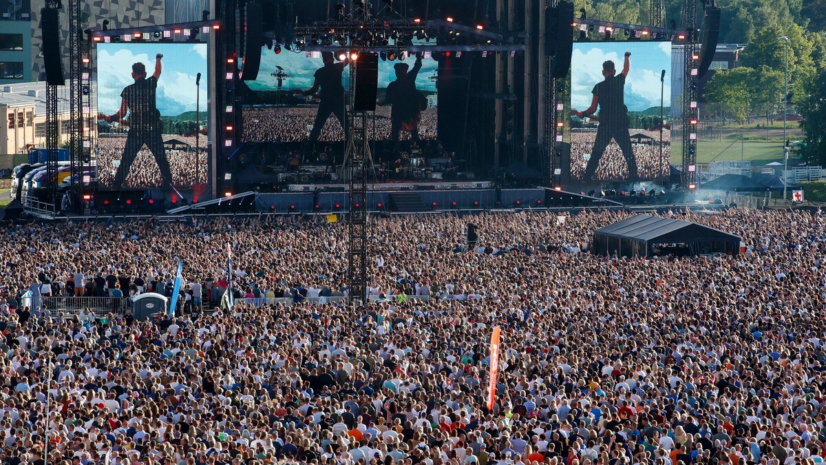 50.000 på Springsteen-konsert i Oslo