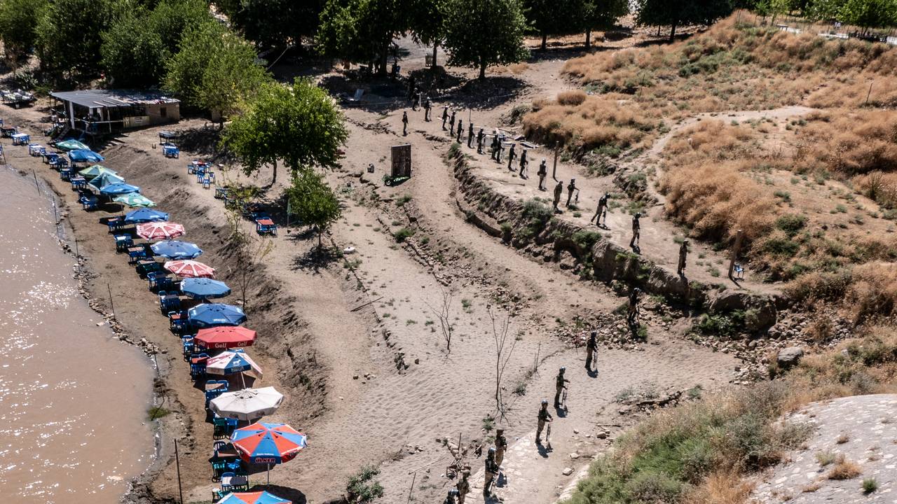 Sperrer elva ved Hasankeyf