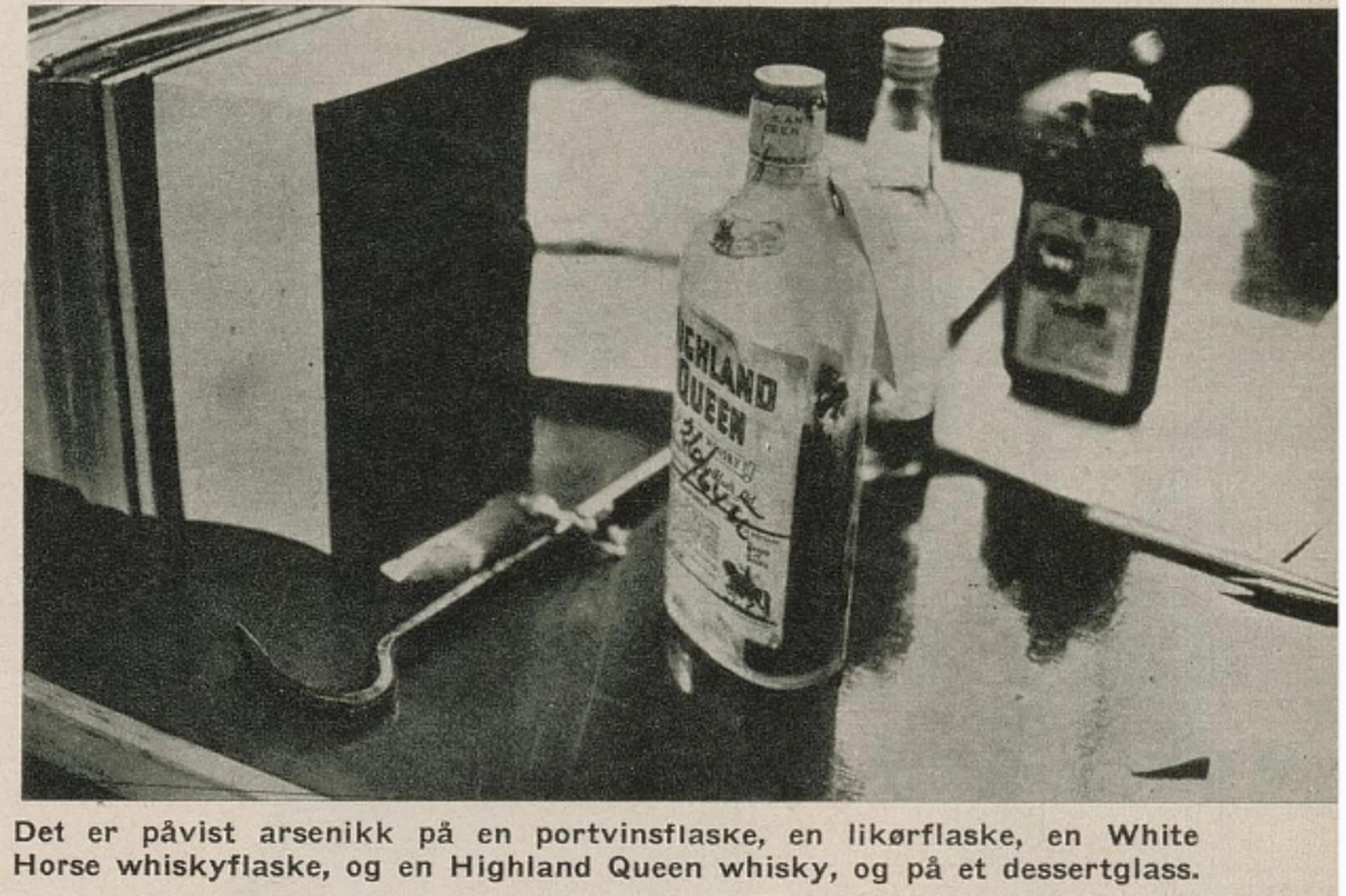 De forgiftede flaskene og brekkjernet i rettssalen