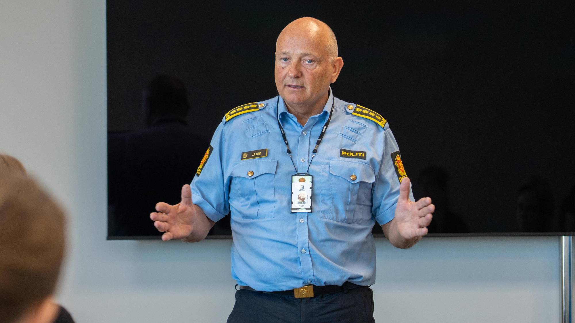 John Roger Lund, leder for enhet øst i Oslo-politiet