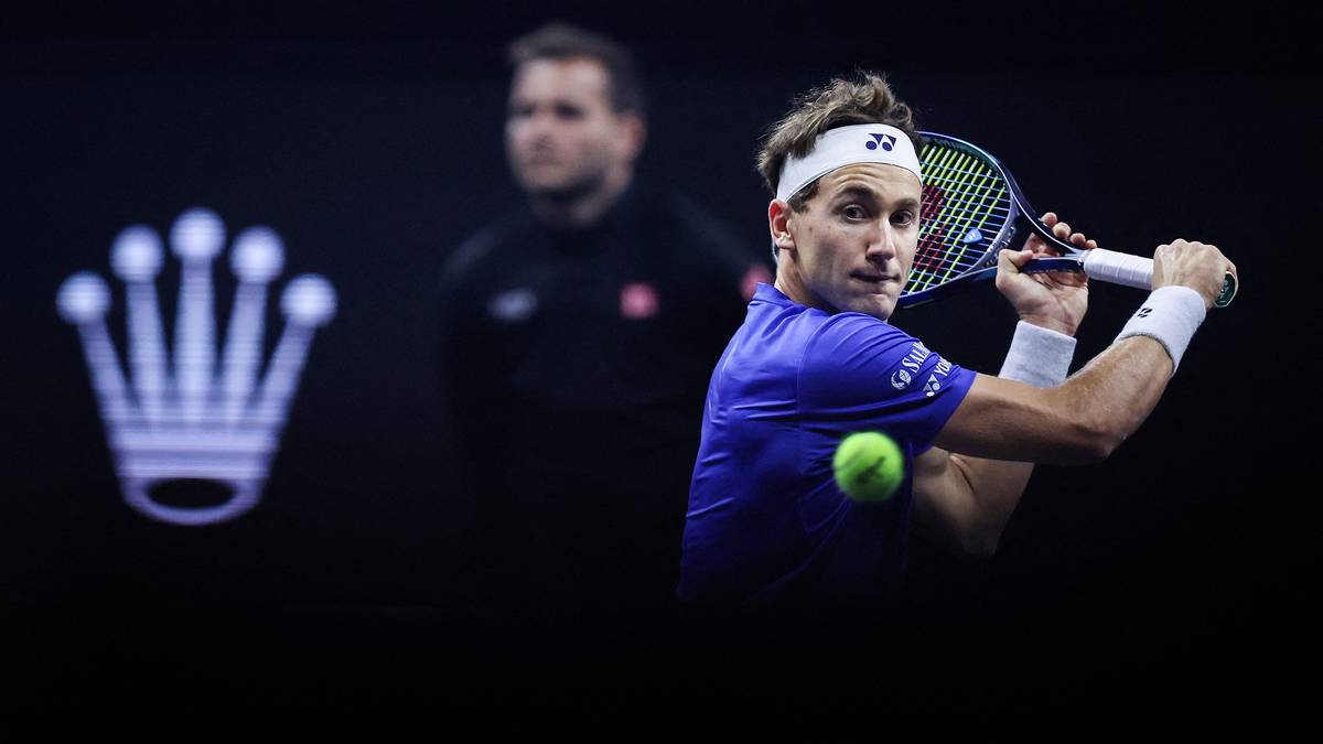 Ruud tapte Laver Cup-åpningen