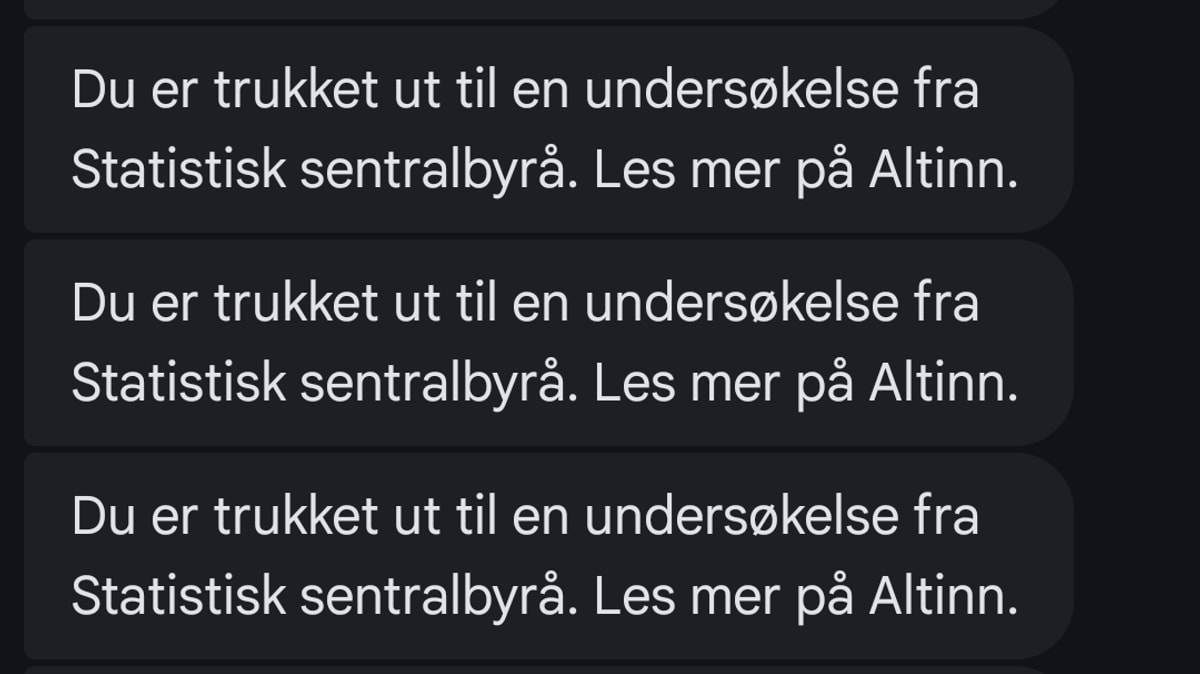 SMS-feil hos offentlege tenester: – Litt amatør­messig